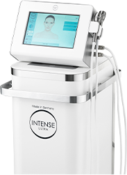 ภาพอุปกรณ์ LDM Intense Ultra Water Drop Lifting ที่ช่วยเติมความชุ่มชื้น สร้างคอลลาเจน เพิ่มความยืดหยุ่น ปรับสมดุลการอักเสบ และปรับโครงสร้างผิว