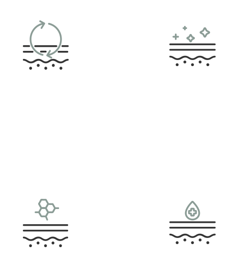 ไอคอนแสดงผลของ idPN injection – กระตุ้นการฟื้นฟูผิว เสริมเกราะป้องกัน ลดริ้วรอยเล็ก ๆ ปรับโทนสีผิว และลดอาการเจ็บ
