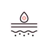 ไอคอนอธิบายผลลัพธ์ของ Legato2 - ลดรอยแผลเป็น กระชับรูขุมขน ลดริ้วรอย ฟื้นฟูผิว และลดรอยแตกลาย