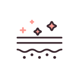 ไอคอนอธิบายผลลัพธ์ของ Legato2 - ลดรอยแผลเป็น กระชับรูขุมขน ลดริ้วรอย ฟื้นฟูผิว และลดรอยแตกลาย