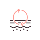 ไอคอนอธิบายผลลัพธ์ของ Legato2 - ลดรอยแผลเป็น กระชับรูขุมขน ลดริ้วรอย ฟื้นฟูผิว และลดรอยแตกลาย